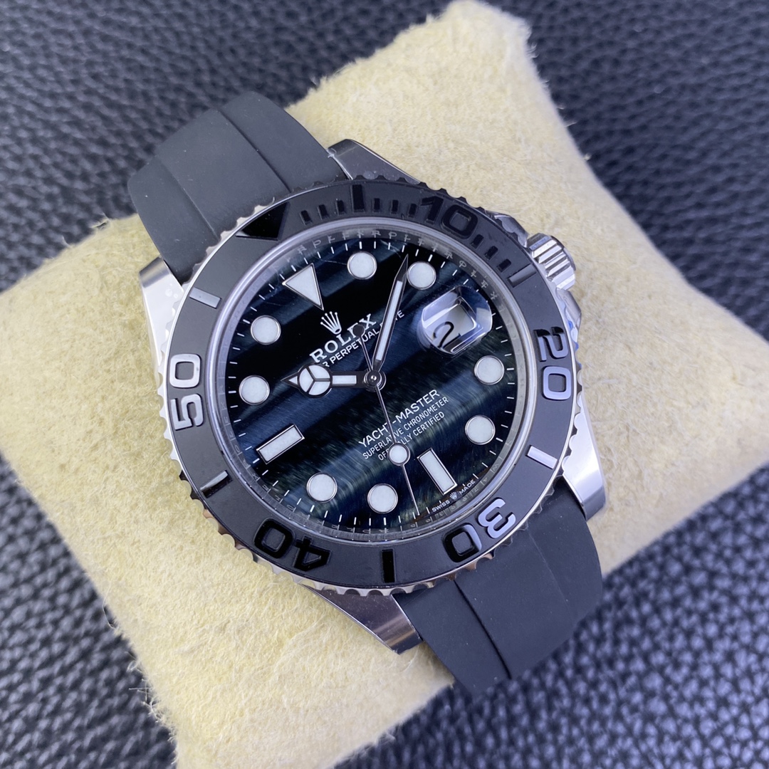 Clean Factory Watch Yacht Master 226659 42mm Falcons Eye Dial Oystersteel Case 3D Black Ceramic Bezel Oysterflex Strap SH3235 Movement 02 Clean Factory Watch Yacht Master 226659 42mm Falcons Eye Dial Oystersteel Case 3D Black Ceramic Bezel Oysterflex Strap SH3235 Movement 02