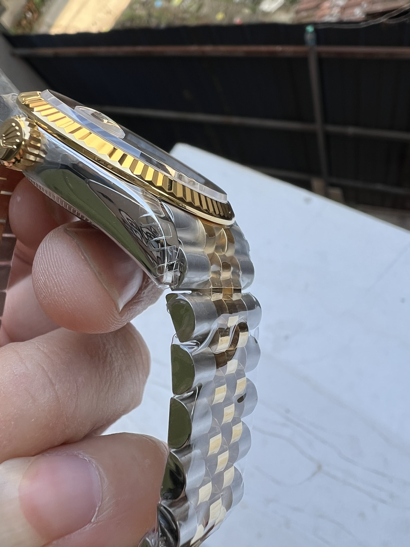 Victory Factory Datejust 41 M126333 0010 Yellow Gold Dial Yellow Gold Fluted Bezel Yellow Gold and Steel Jubilee Bracelet SH3235 Movement 03 Clean Factory Datejust 41 M126333 0010 Yellow Gold Dial Yellow Gold Fluted Bezel Yellow Gold and Steel Jubilee Bracelet SH3235 Movement 03