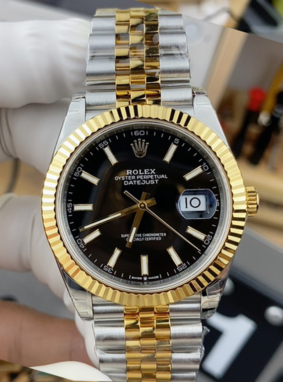 Clean Factory Watch Datejust 126333 41mm Black Dial Oystersteel and Yellow Gold Jubilee Bracelet Gold Fluted Bezel SH3235 Movement 00 Clean Factory Watch Datejust 126333 41mm Black Dial Oystersteel and Yellow Gold Jubilee Bracelet Gold Fluted Bezel SH3235 Movement 00