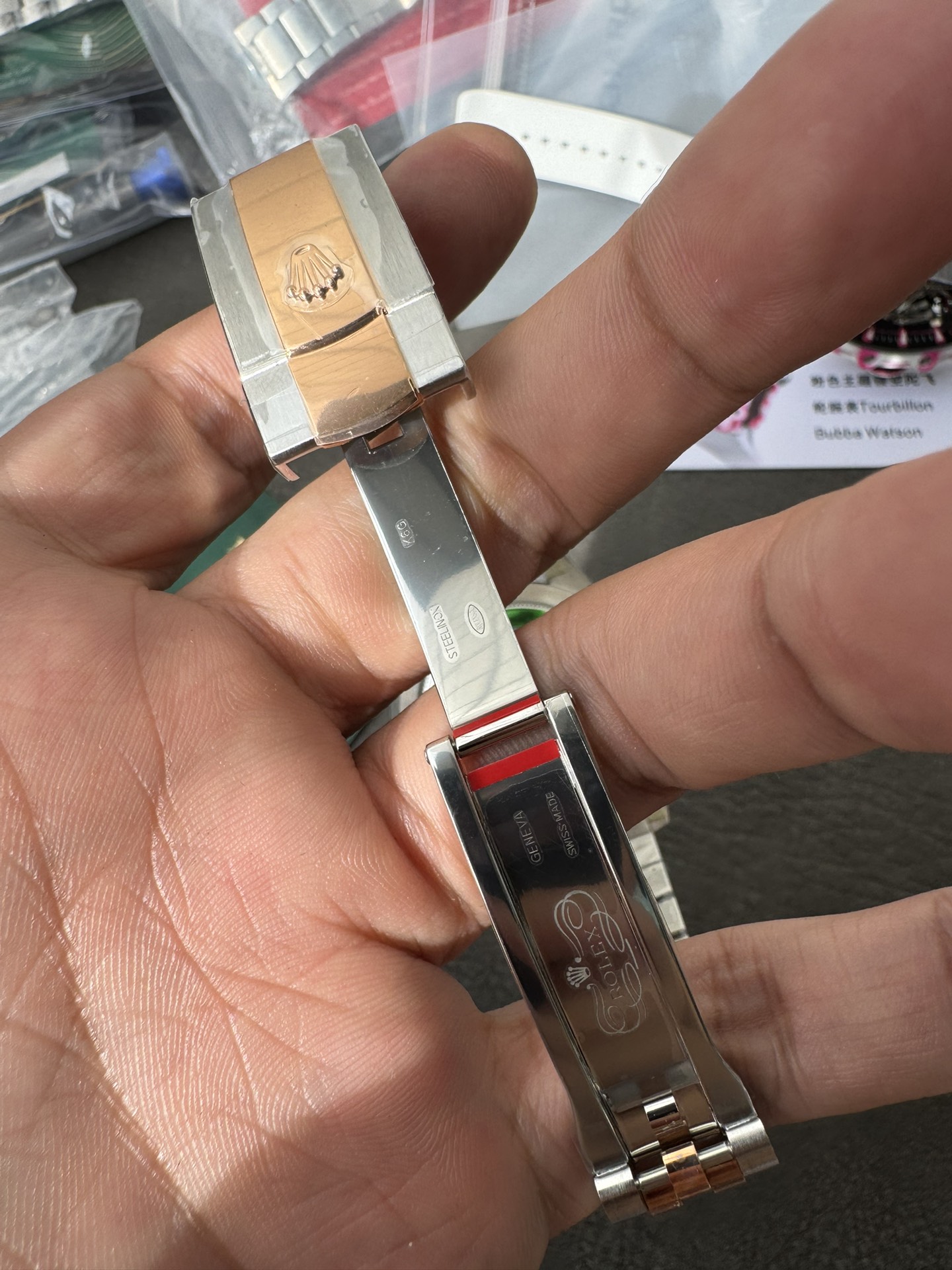 Clean Factory Watch Datejust 41 M126331 0020 Grey Fluted Motif Dial Rose Gold and Oyster Steel Bracelet SH3235 Movement 09 Clean Factory Watch Datejust 41 M126331 0020 Grey Fluted Motif Dial Rose Gold and Oyster Steel Bracelet SH3235 Movement 09