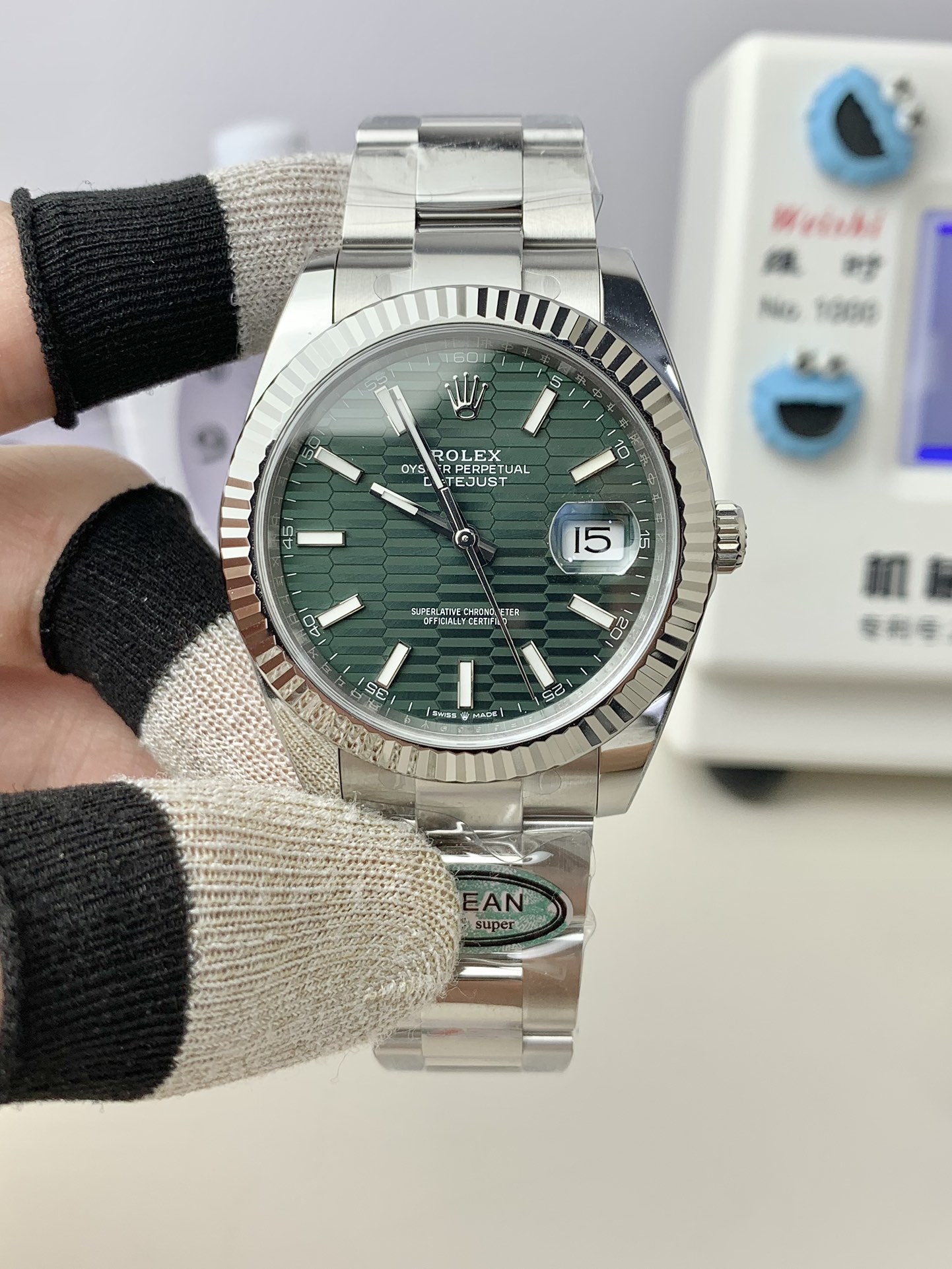 Victory Factory Watch Rolex Datejust 41 N126334 0029 Green Fluted Motif Dial 904L Steel Material Oyster Bracelet SH3235 Cabiler 01 Clean Factory Watch Rolex Datejust 41 N126334 0029 Green Fluted Motif Dial 904L Steel Material Oyster Bracelet SH3235 Cabiler 01