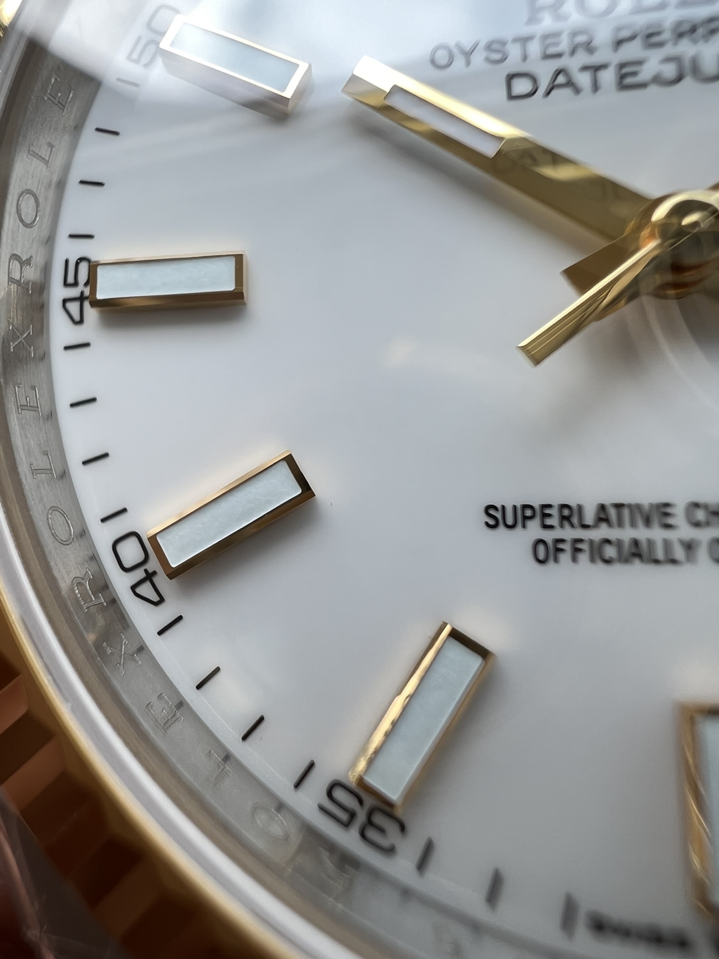 Victory Factory Watch Rolex Datejust 41mm 126333 White Dial Yellow Gold and Oystersteel Bracelet SH3235 Movement 04 Clean Factory Watch Rolex Datejust 41mm 126333 White Dial Yellow Gold and Oystersteel Bracelet SH3235 Movement 04