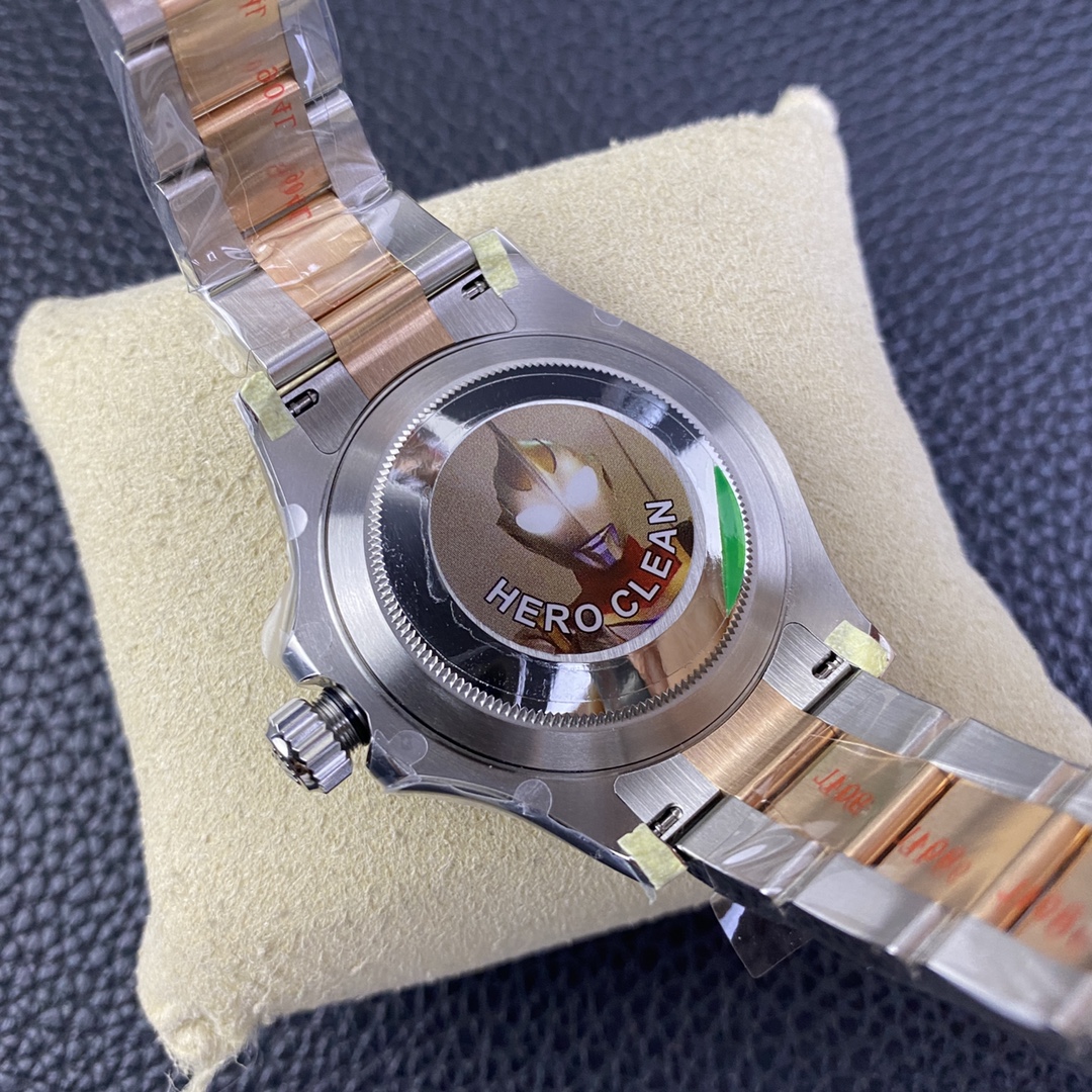 Clean Factory Watch Yacht Master 40 126621 Black Dial Oystersteel and Everose Gold with Oyster Bracelet Super Clone 3235 Movement 08 Clean Factory Watch Yacht Master 40 126621 Black Dial Oystersteel and Everose Gold with Oyster Bracelet Super Clone 3235 Movement 08