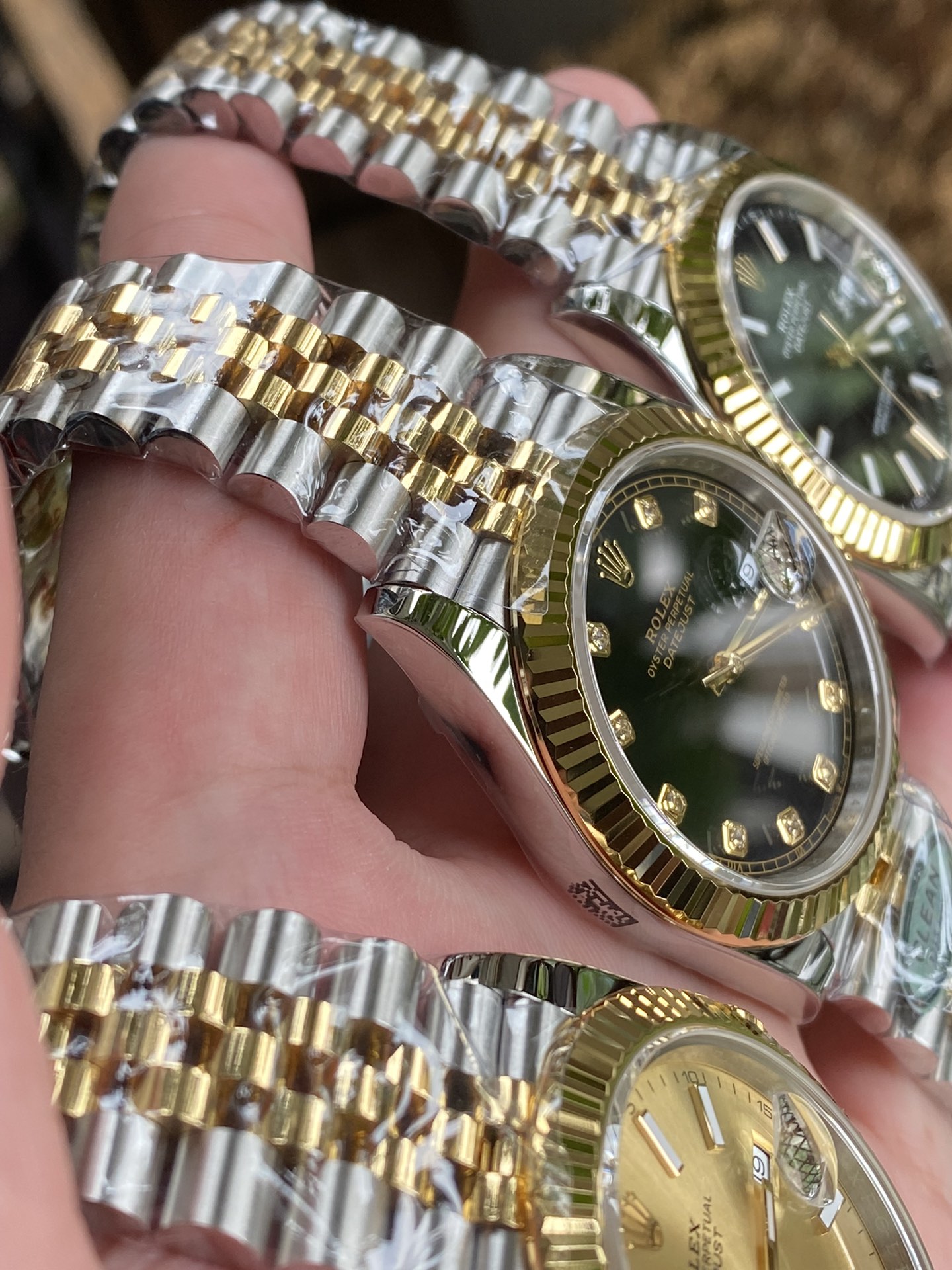 Clean Factory Watch Datejust 36 126233 Black Dial Diamond Hour Markers Yellow Gold Bezel Two Tone Jubilee Bracelet 3235 Caliber 14 Clean Factory Watch Datejust 36 126233 Black Dial Diamond Hour Markers Yellow Gold Bezel Two Tone Jubilee Bracelet 3235 Caliber 14