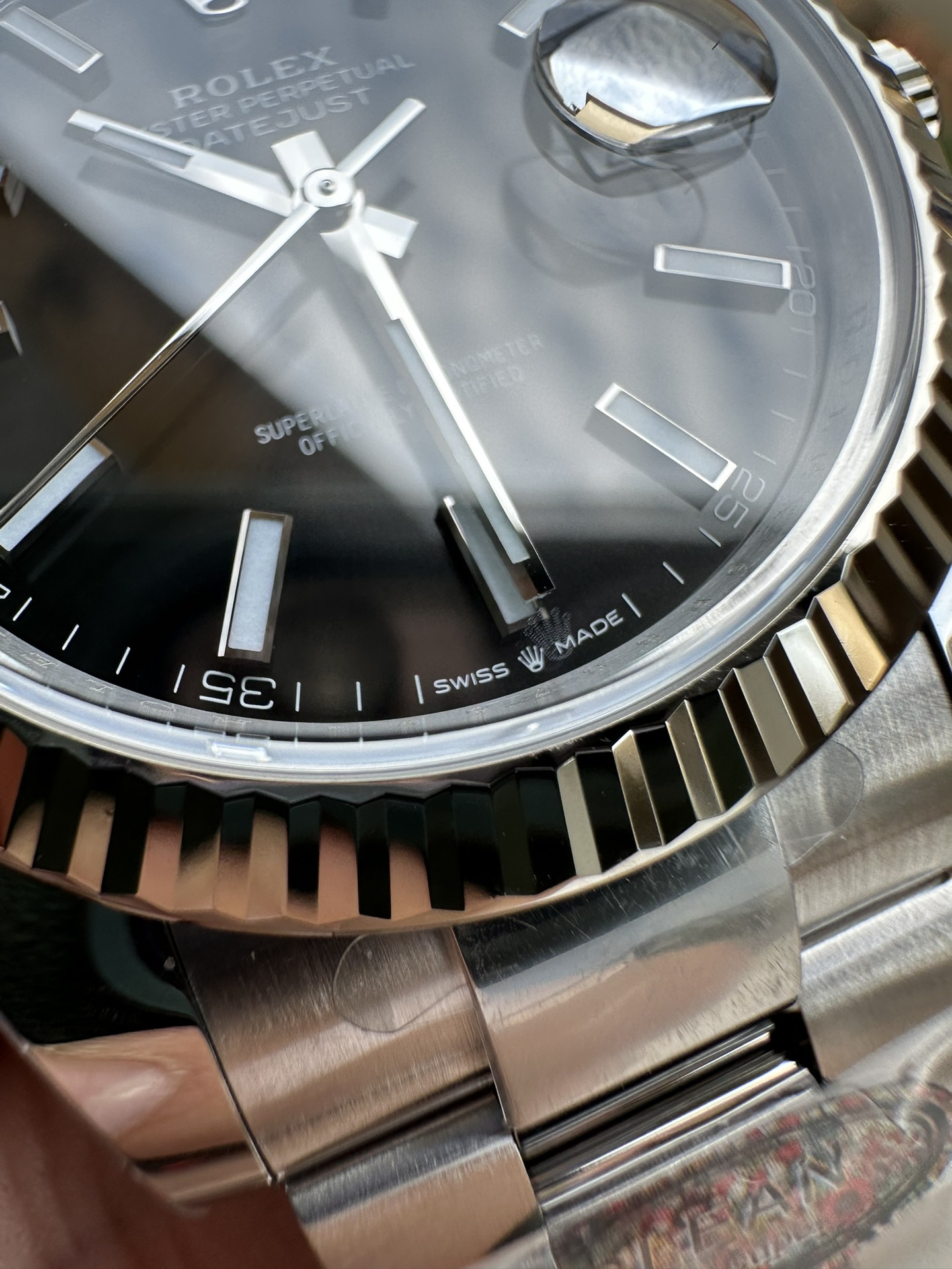 Clean Factory Watch Rolex Datejust 41mm 126334 Black Dial Fluted Bezel Luminous Hour Markers Oyster Bracelet SH3235 Movement 04 Clean Factory Watch Rolex Datejust 41mm 126334 Black Dial Fluted Bezel Luminous Hour Markers Oyster Bracelet SH3235 Movement 04