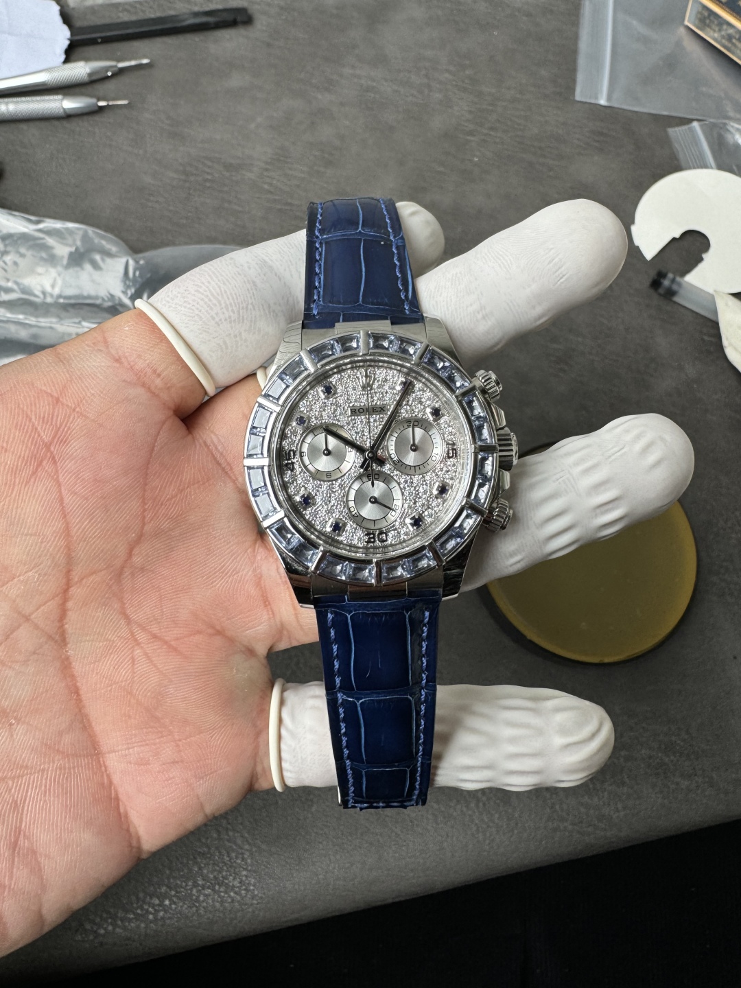 Premium Customized Rolex Daytona 116589SACI Based on Clean Factory Daytona DanDong Super Clone 4130 Movement 02 Premium Customized Rolex Daytona 116589SACI Based on Clean Factory Daytona DanDong Super Clone 4130 Movement 02