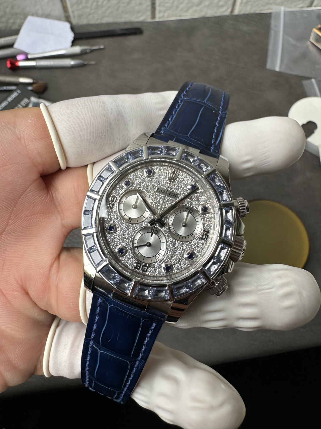 Premium Customized Rolex Daytona 116589SACI Based on Clean Factory Daytona DanDong Super Clone 4130 Movement 03 Premium Customized Rolex Daytona 116589SACI Based on Clean Factory Daytona DanDong Super Clone 4130 Movement 03