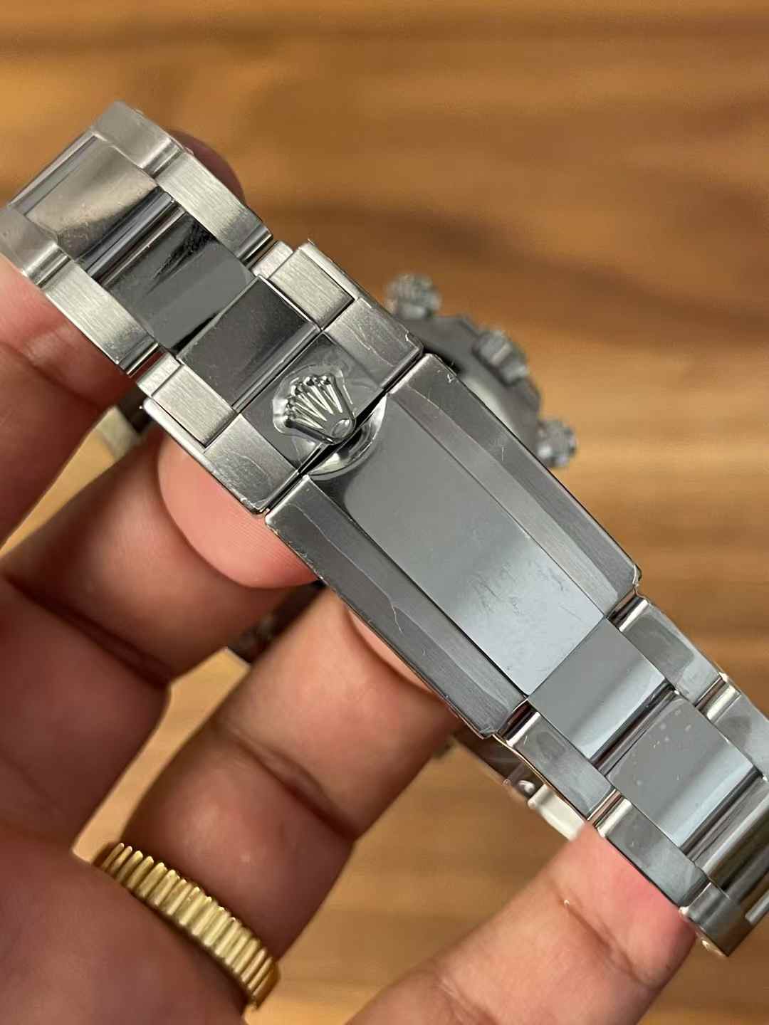 Clean Factory Watches Daytona 126509 Black Dial Luminous Hour Markers Silver Chrono Sub Dial 904L Steel Case Oyster Bracelet SH4131 Movement 06 Clean Factory Watches Daytona 126509 Black Dial Luminous Hour Markers Silver Chrono Sub Dial 904L Steel Case Oyster Bracelet SH4131 Movement 06