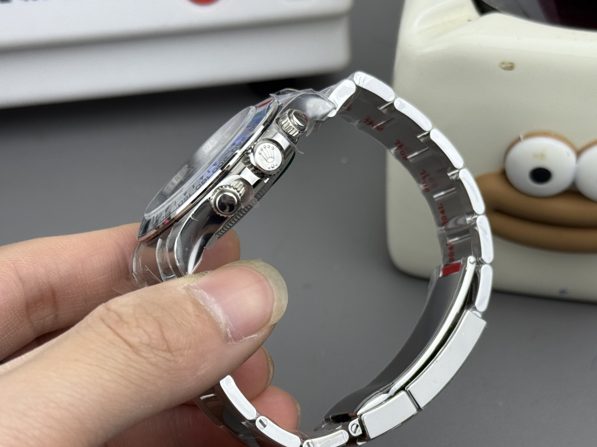 Clean Factory Watches Rolex Daytona 126509 Black Dial Diamonds Hour Markers Silver Chrono Sub Dial 904L Steel Case Oyster Bracelet SH4131 Movement 03 Clean Factory Watches Rolex Daytona 126509 Black Dial Diamonds Hour Markers Silver Chrono Sub Dial 904L Steel Case Oyster Bracelet SH4131 Movement 03