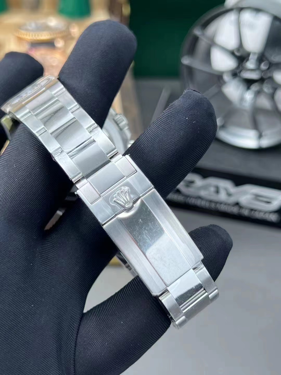 Premium Custom Daytona 116519 Blue Sodalite Dial Diamonds Bezel and Indexes Based on Clean Factory Daytona DD4130 Movement Oyster Bracelet 09 Premium Custom Daytona 116519 Blue Sodalite Dial Diamonds Bezel and Indexes Based on Clean Factory Daytona DD4130 Movement Oyster Bracelet 09