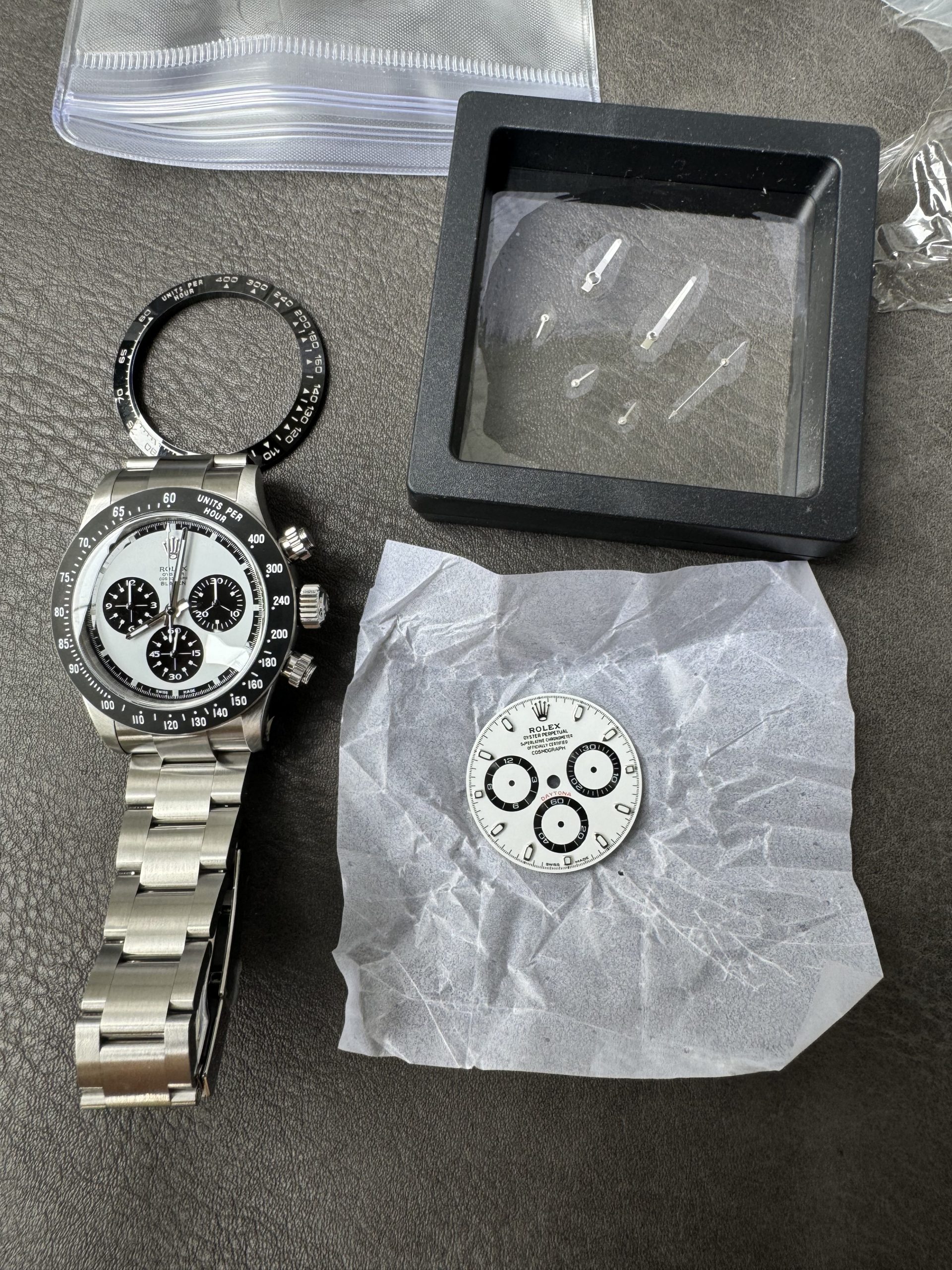 Premium Custom Paul Newman Daytona Blaken Daytona Vintage Line Limited Edition Base on Clean Factory 4130 Panda Daytona 09 Premium Custom Paul Newman Daytona Blaken Daytona Vintage Line Limited Edition Base on Clean Factory 4130 Panda Daytona 09