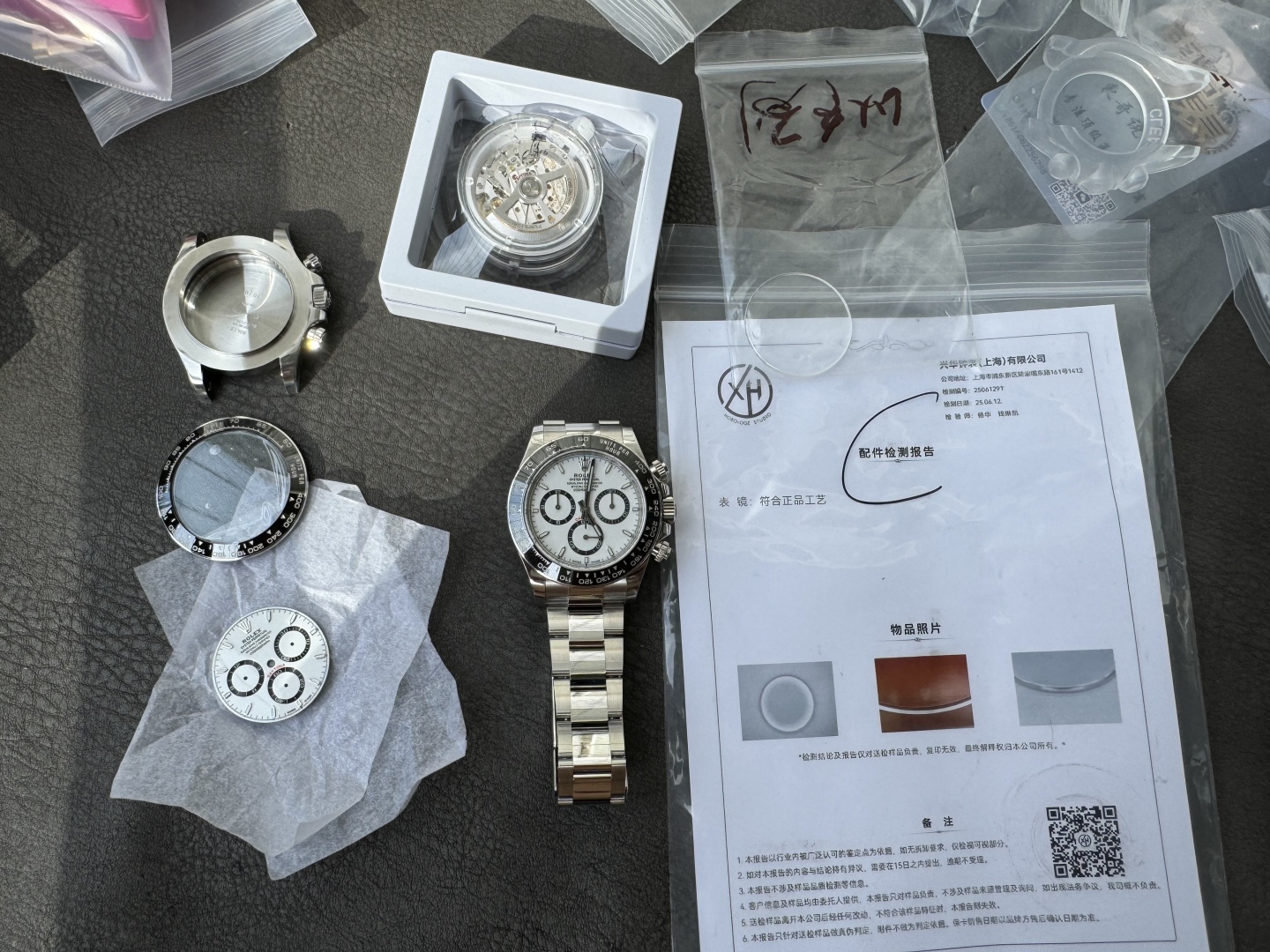 Super Clone Custom Daytona Panda 126500LN Genuine Grasses and ACE Free sprung Balance Caliber 4131 Movement RB White Dial APS Black Cerachrom Bezel 001 Super Clone Custom Daytona Panda 126500LN Genuine Grasses and ACE Free sprung Balance Caliber 4131 Movement RB White Dial APS Black Cerachrom Bezel 001