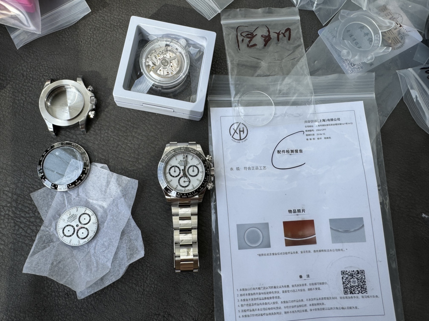 Super Clone Custom Daytona Panda 126500LN Genuine Grasses and ACE Free sprung Balance Caliber 4131 Movement RB White Dial APS Black Cerachrom Bezel 002 Super Clone Custom Daytona Panda 126500LN Genuine Grasses and ACE Free sprung Balance Caliber 4131 Movement RB White Dial APS Black Cerachrom Bezel 002