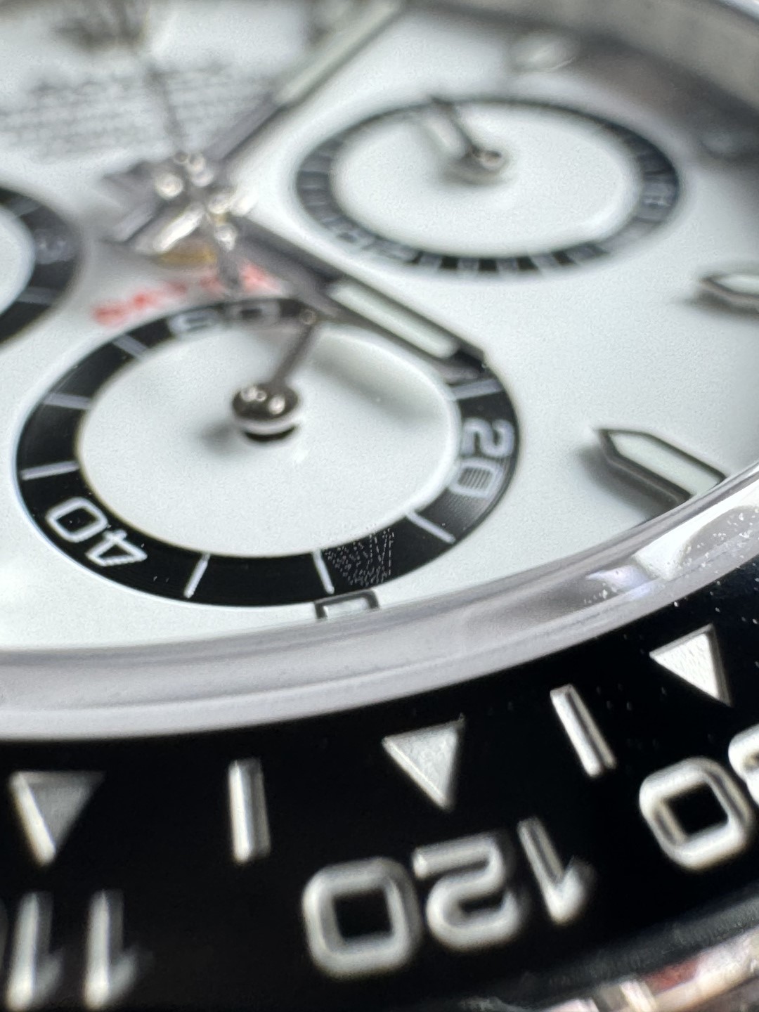 Super Clone Custom Daytona Panda 126500LN Genuine Grasses and ACE Free sprung Balance Caliber 4131 Movement RB White Dial APS Black Cerachrom Bezel 19 Super Clone Custom Daytona Panda 126500LN Genuine Grasses and ACE Free sprung Balance Caliber 4131 Movement RB White Dial APS Black Cerachrom Bezel 19