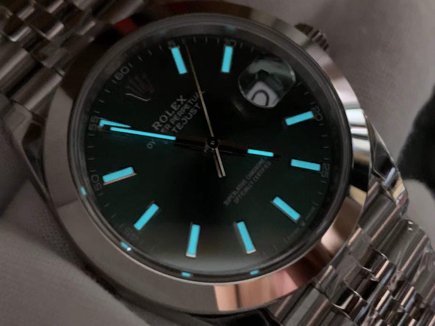 Clean Factory Watch Datejust 41 Ref 126300 Mint Green Dial Smooth Bezel 904L Steel Case and Jubilee Bracelet DanDong 3235 Movement 09 Clean Factory Watch Datejust 41 Ref 126300 Mint Green Dial Smooth Bezel 904L Steel Case and Jubilee Bracelet DanDong 3235 Movement 09