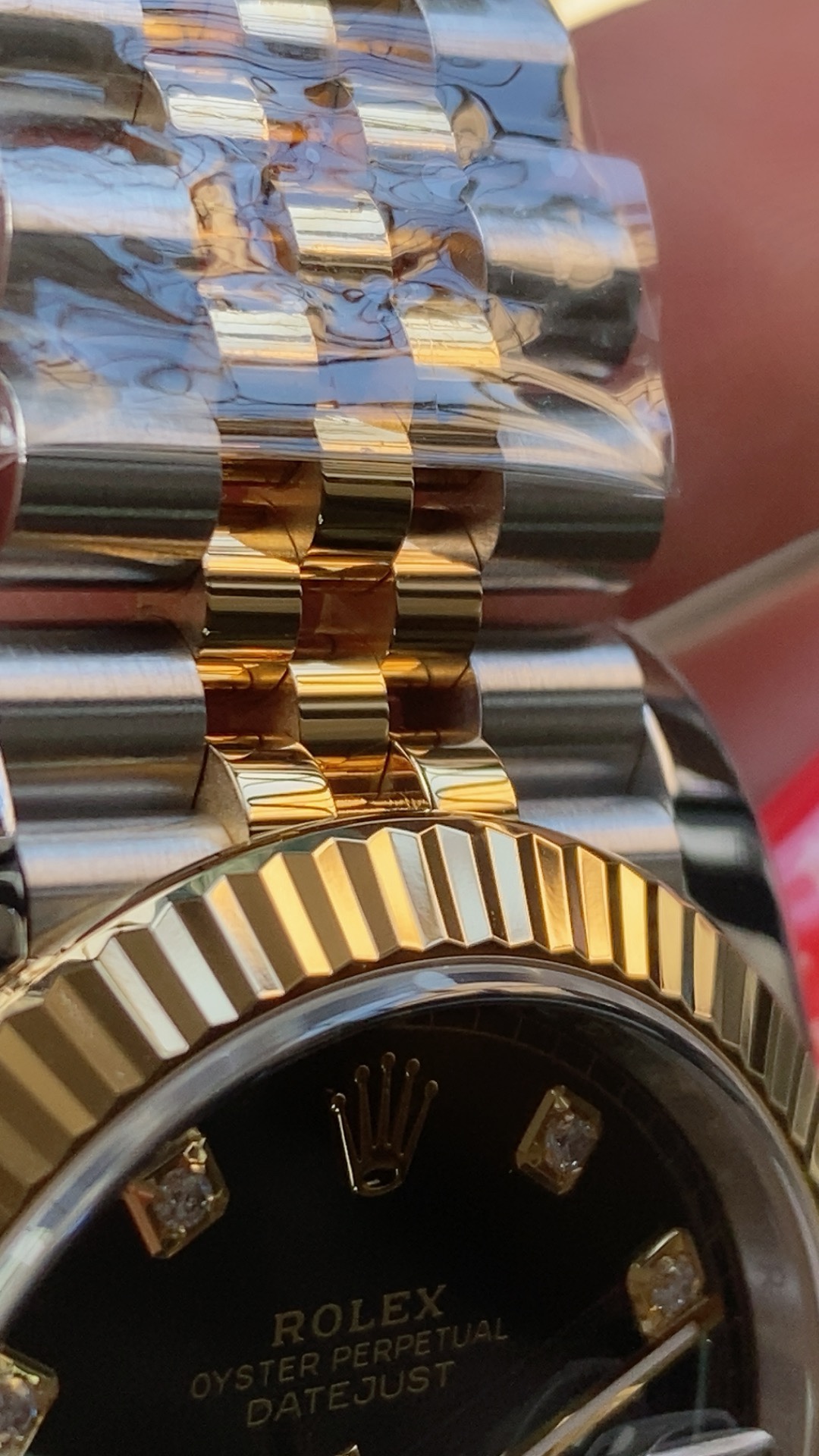 Clean Factory Watch Datejust 41mm Ref 126333 Oystersteel and Yellow Gold Black Dial with Diamonds Indexes DanDong 3235 Movement 06 Clean Factory Watch Datejust 41mm Ref 126333 Oystersteel and Yellow Gold Black Dial with Diamonds Indexes DanDong 3235 Movement 06