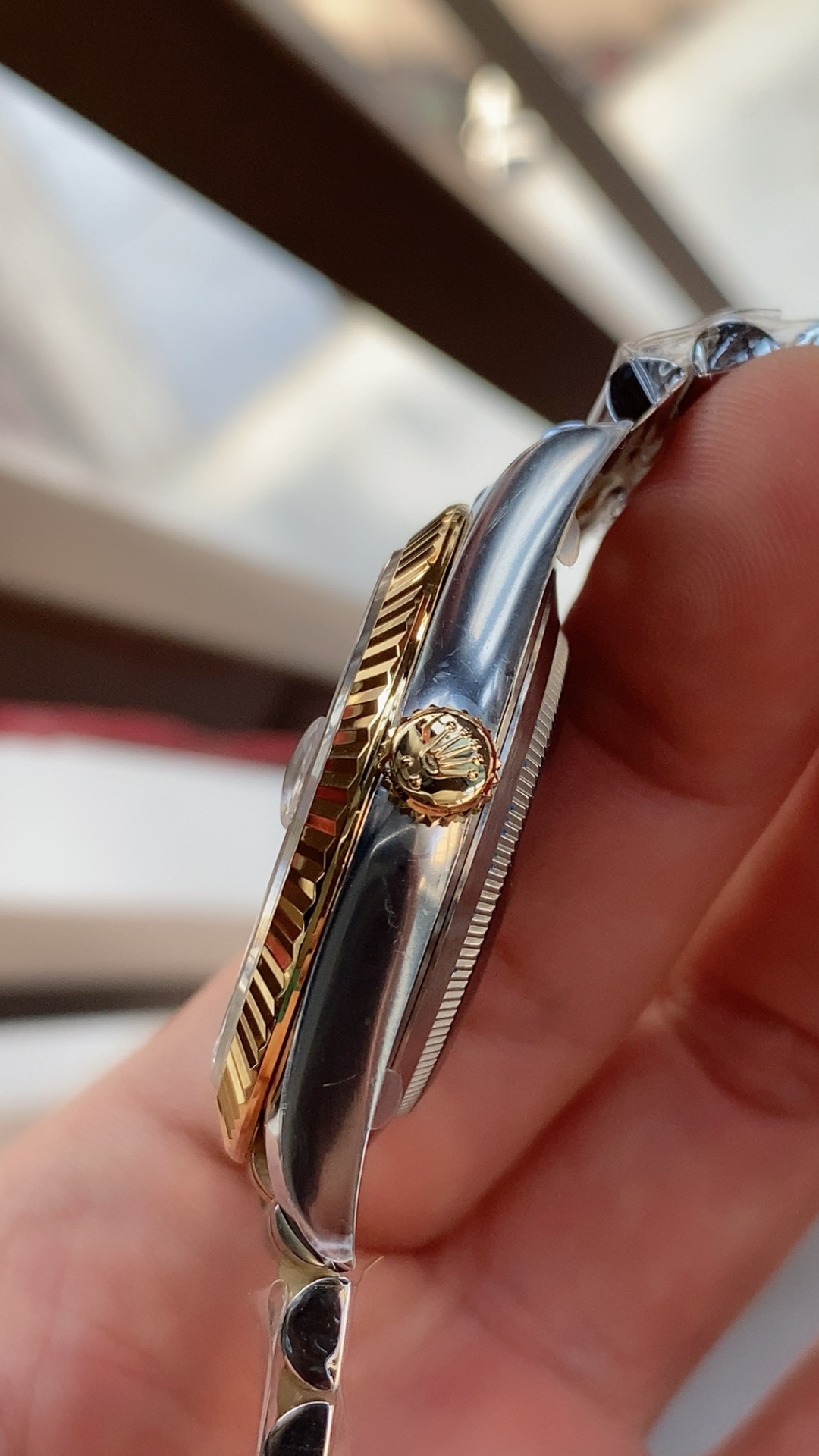 Clean Factory Watch Datejust 41mm Ref 126333 Oystersteel and Yellow Gold Black Dial with Diamonds Indexes DanDong 3235 Movement 09 Clean Factory Watch Datejust 41mm Ref 126333 Oystersteel and Yellow Gold Black Dial with Diamonds Indexes DanDong 3235 Movement 09