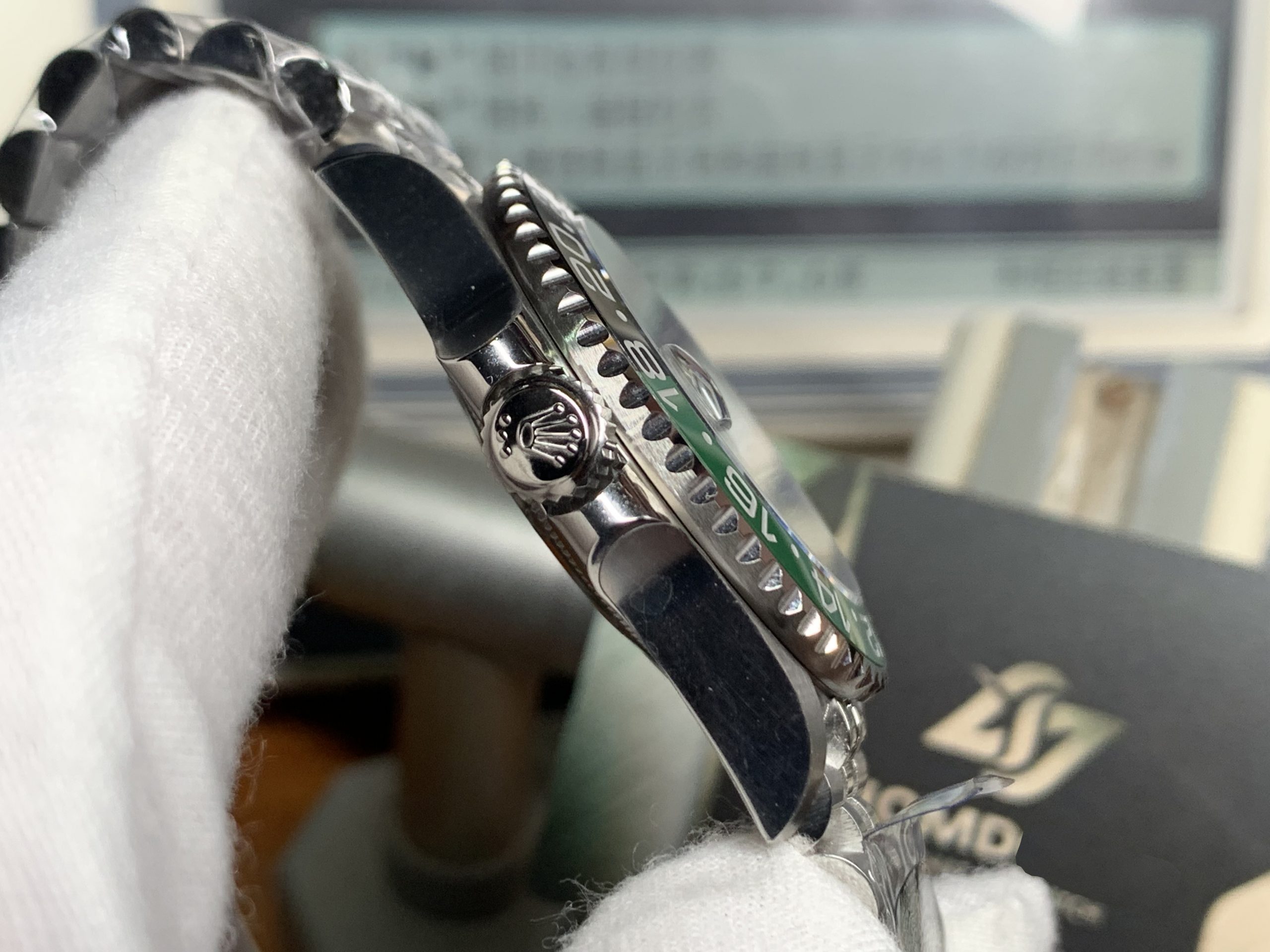 Clean Watch Factory Rolex GMT Master II Sprite 126729VTNR Black Green Ceramic Bezel Green Dial 904L Jubilee Bracelet DanDong 3285 Movement 04 Clean Watch Factory Rolex GMT Master II Sprite 126729VTNR Black Green Ceramic Bezel Green Dial 904L Jubilee Bracelet DanDong 3285 Movement 04