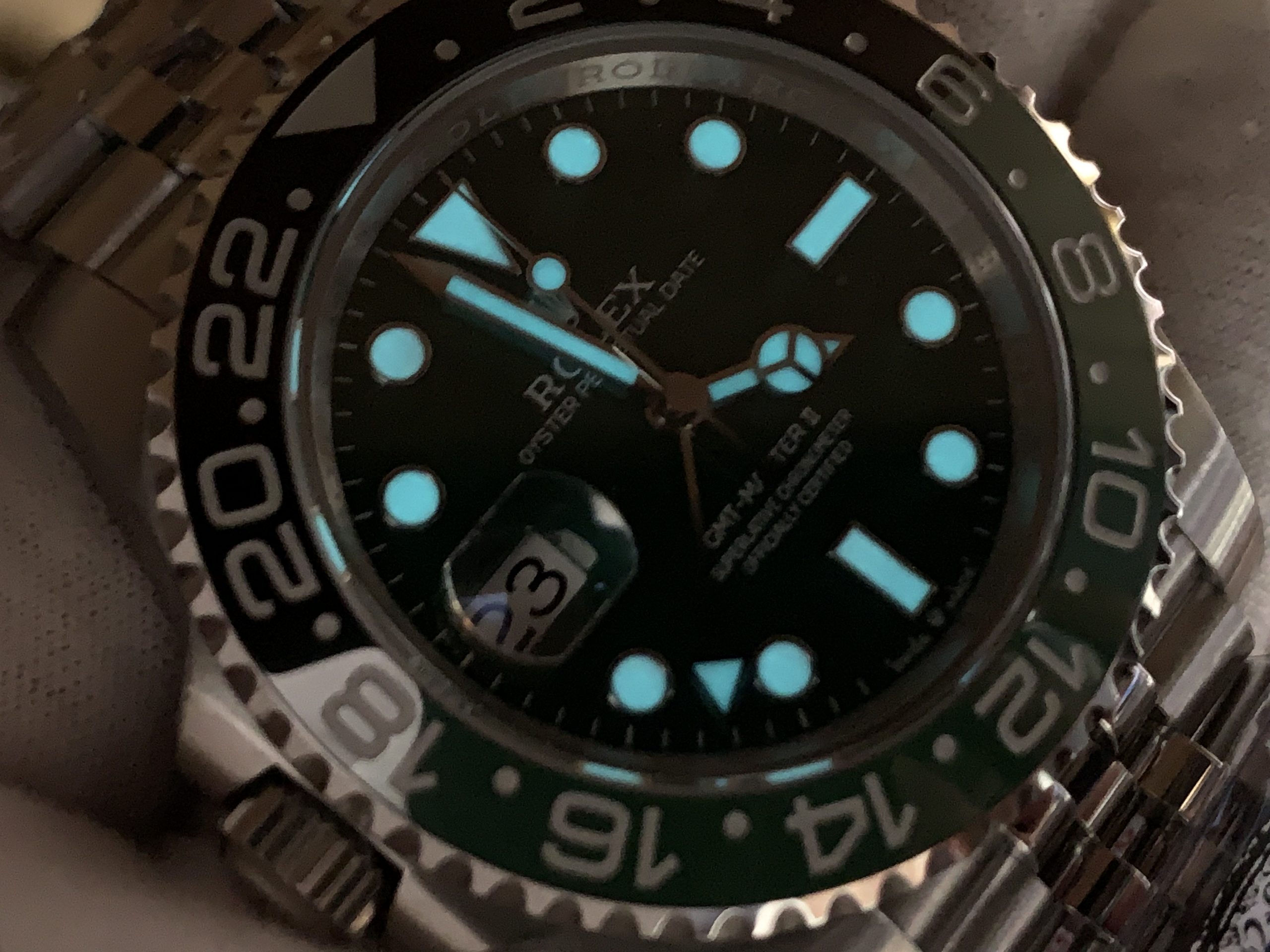 Clean Watch Factory Rolex GMT Master II Sprite 126729VTNR Black Green Ceramic Bezel Green Dial 904L Jubilee Bracelet DanDong 3285 Movement 09 Clean Watch Factory Rolex GMT Master II Sprite 126729VTNR Black Green Ceramic Bezel Green Dial 904L Jubilee Bracelet DanDong 3285 Movement 09
