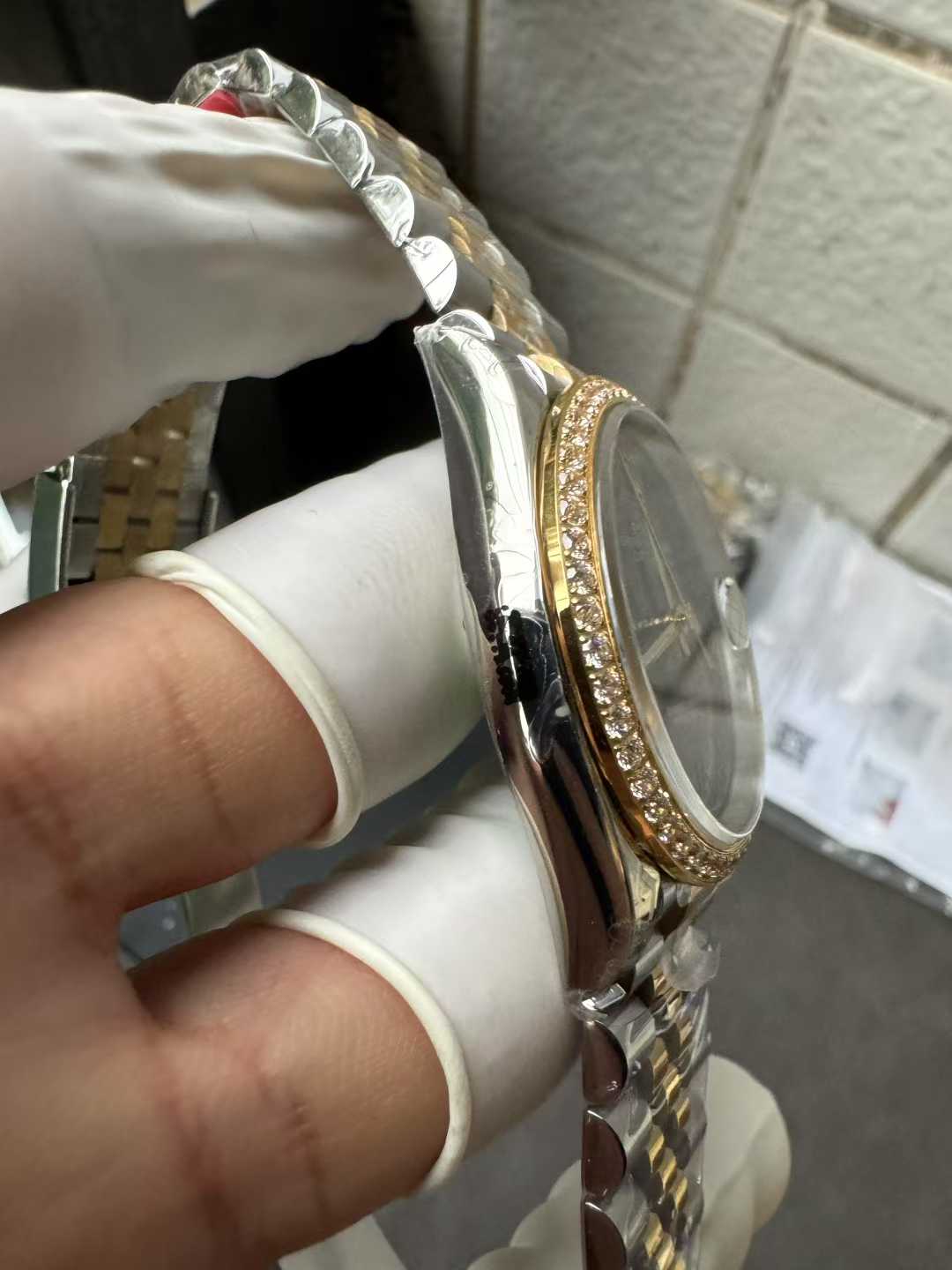 Clean Factory DateJust 36 Wimbledon 126283RBR Slate Dial Roma Indexes 904L Steel Case Yellow Gold Two Tone Jubilee Bracelet DD3235 Movement 07 Clean Factory DateJust 36 Wimbledon 126283RBR Slate Dial Roma Indexes 904L Steel Case Yellow Gold Two Tone Jubilee Bracelet DD3235 Movement 07