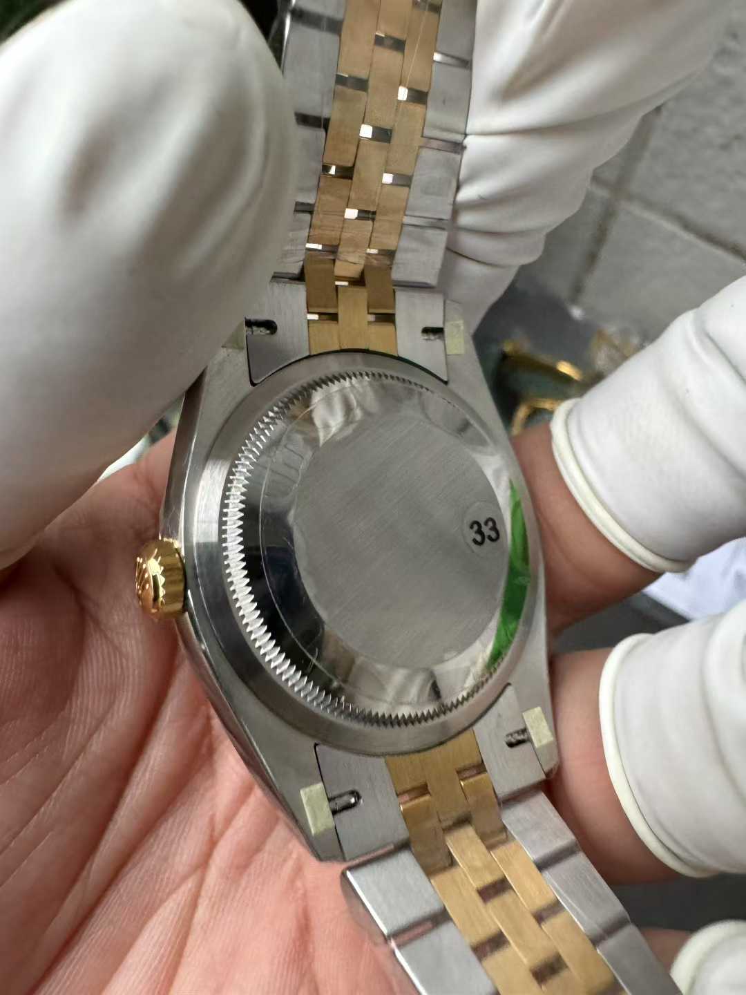 Clean Factory DateJust 36 Wimbledon 126283RBR Slate Dial Roma Indexes 904L Steel Case Yellow Gold Two Tone Jubilee Bracelet DD3235 Movement 08 Clean Factory DateJust 36 Wimbledon 126283RBR Slate Dial Roma Indexes 904L Steel Case Yellow Gold Two Tone Jubilee Bracelet DD3235 Movement 08