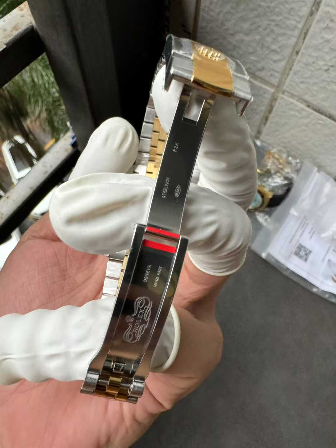 Clean Factory DateJust 36 Wimbledon 126283RBR Slate Dial Roma Indexes 904L Steel Case Yellow Gold Two Tone Jubilee Bracelet DD3235 Movement 09 Clean Factory DateJust 36 Wimbledon 126283RBR Slate Dial Roma Indexes 904L Steel Case Yellow Gold Two Tone Jubilee Bracelet DD3235 Movement 09