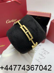 Super Clone Watch Santos Yellow Gold Case 08